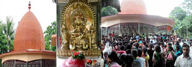 কবি বিজয় গুপ্তের মনসা মন্দিরে বাৎসরিক পূজা