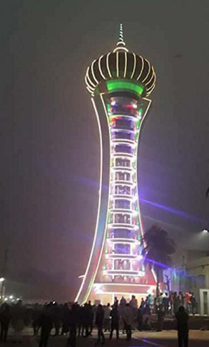 প্রস্তুত এশিয়ার সুউচ্চ ভোলার জ্যাকব টাওয়ার