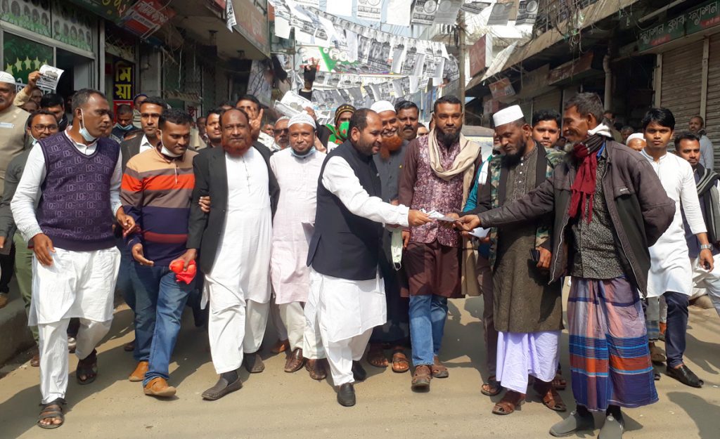 ভোলার দুটি পৌরসভায় হ্যাটট্রিক জয়ের আশায় আওয়ামী লীগ