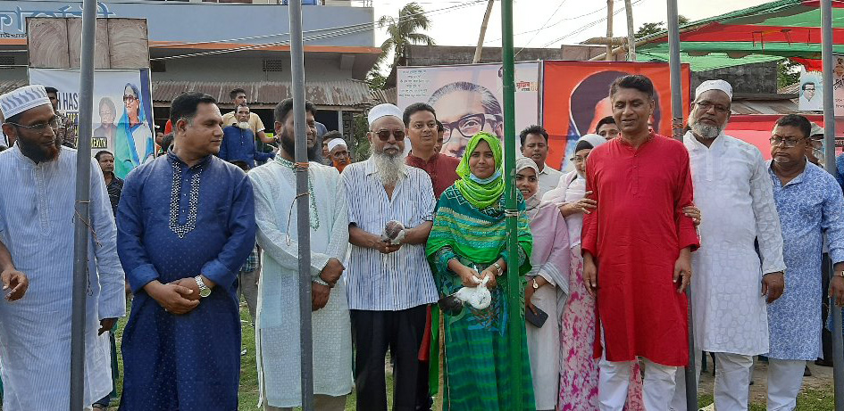 কাউখালীতে বঙ্গবন্ধু জাতীয় গোল্ডকাপ ফুটবল টুর্নামেন্ট উদ্বোধন