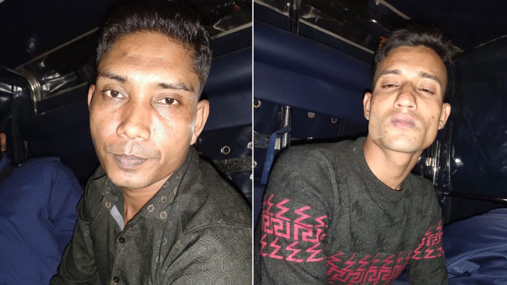 বরগুনায় দীর্ঘদিন পলাতক দুর্ধর্ষ দুই ডাকাত গ্রেপ্তার