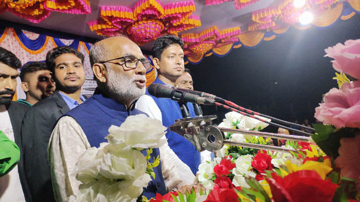 ঘুস-দুর্নীতির বিরুদ্ধে প্রতিবাদ জানাতে নৌকায় ভোট দিন’