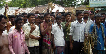 ক্ষতিগ্রস্থ কৃষক