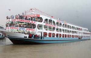 kirtonkhola-2-launch কীর্তনখোলা-২ লঞ্চ