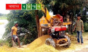 কদর বাড়ছে ধান মাড়াই মেশিনের