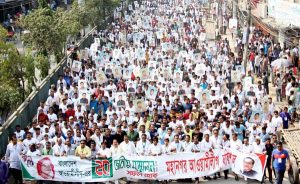 সম্মেলনে বরিশাল আ’লীগের একাংশ