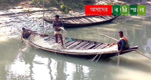 খালে মাছ শিকার