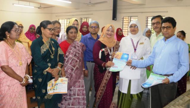 তাপদাহে স্বাস্থ্য সুরক্ষার্থে শেবাচিমে জনসচেতনতা মূলক প্রচারণা শুরু