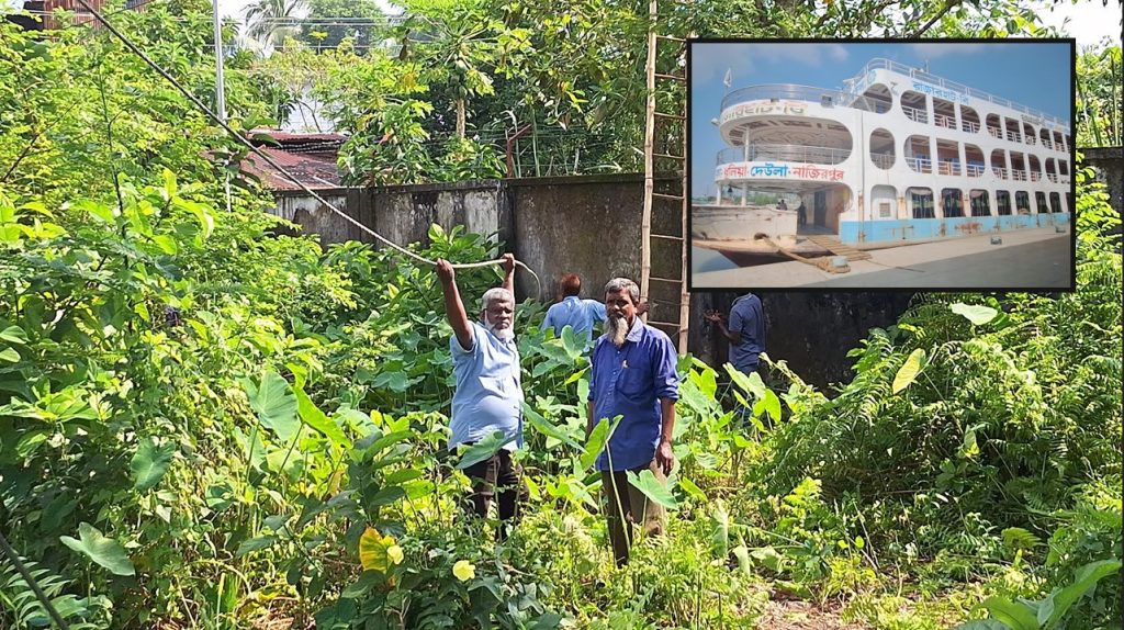 লঞ্চে লেগে ছিঁড়ল ৩৩ হাজার ভোল্টের তার, সাড়ে ৫ ঘণ্টা বিদ্যুৎহীন বরগুনা শহর লঞ্চে লেগে ছিঁড়ল ৩৩ হাজার ভোল্টের তার, সাড়ে ৫ ঘণ্টা বিদ্যুৎহীন বরগুনা শহর