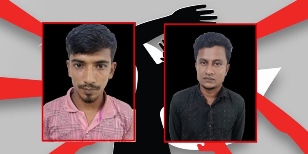 তজুমদ্দিনে ধর্ষণ মামলার প্রধান আসামী সহ আটক-২