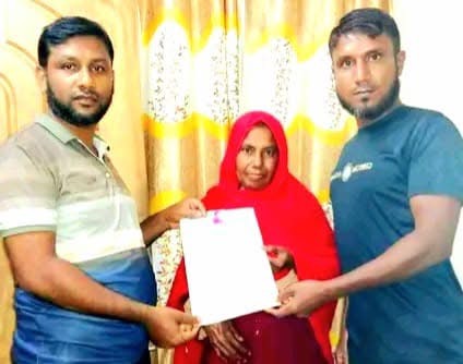 নলছিটিতে স্বেচ্ছায় ইসলাম ধর্ম গ্রহণ করলেন মা-ছেলে