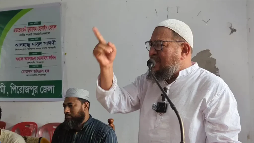 মাসুদ সাঈদী আমাদের পরীক্ষিত জনপ্রতিনিধি : হেলাল