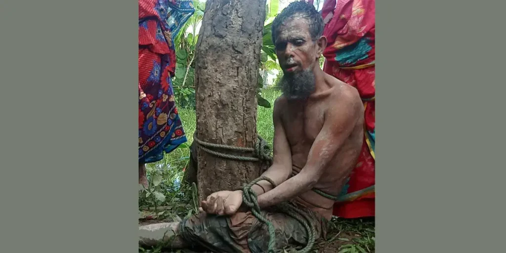 বাউফলে কৃষককে গাছের সঙ্গে বেঁধে নির্যাতনের অভিযোগ
