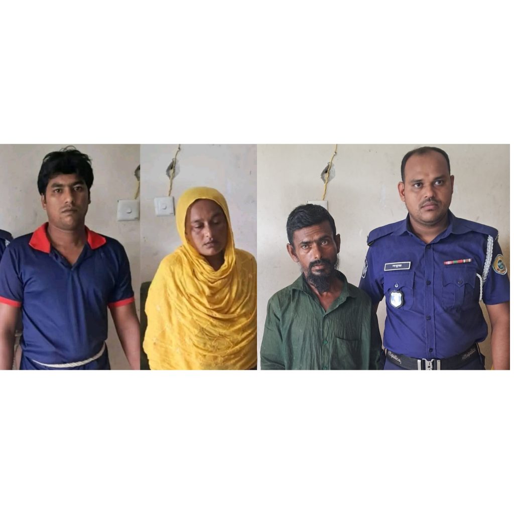 বাউফলে কিশোরী মেয়ে হত্যার অভিযোগে বাবা-মা’সহ গ্রেফতার ৩