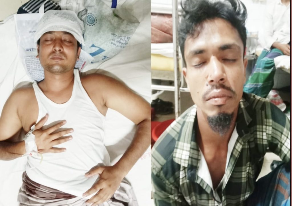 মির্জাগঞ্জে দুই দফা হামলায় নারী সহ আহত-৩
