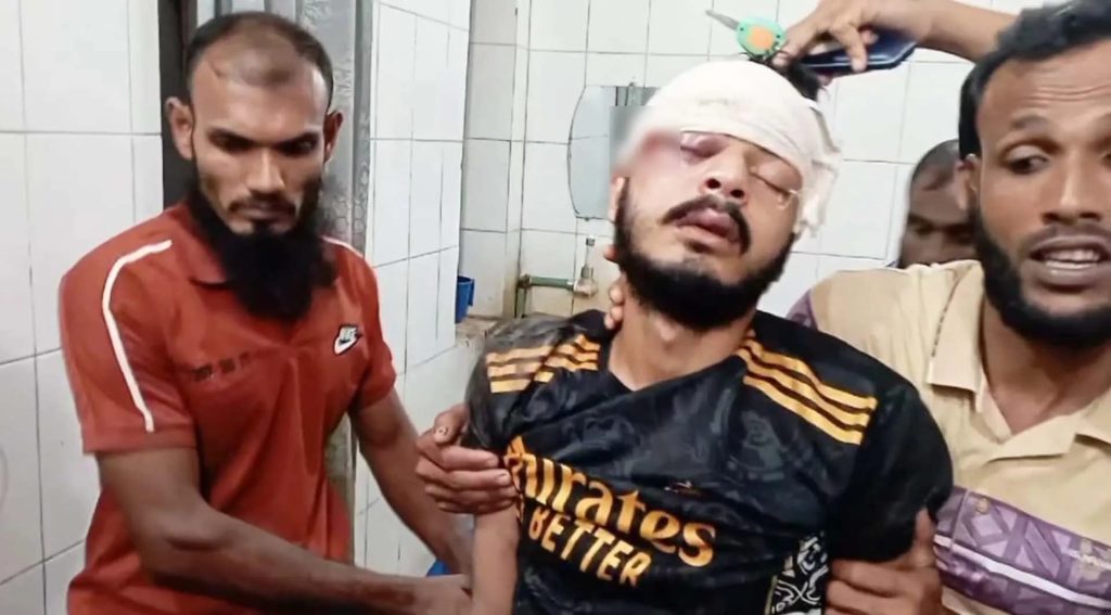 বাউফলে মাদকের টাকা নিয়ে দুই চাচাতো ভাইয়ের বিরোধ, গুরুতর জখম ১