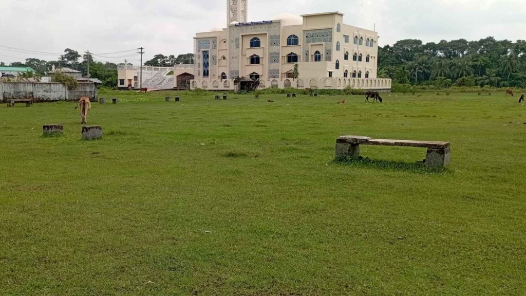 সংস্কারের অভাব আর অবহেলায় বেহাল নাজিরপুর স্টেডিয়াম