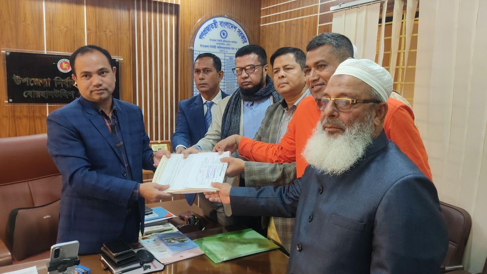 ভোলা-২ আসনে হাফিজ ইব্রাহিমের মনোনয়ন দাখিল