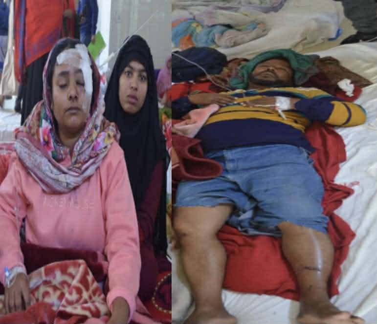 বানারীপাড়ায় জমিজমা বিরোধে দম্পতিকে পিটিয়ে জ’খ’ম