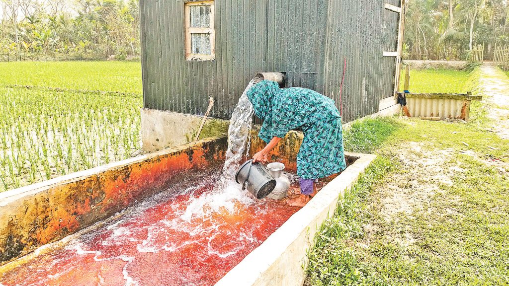 ভোলার চরফ্যাশন: সেচের টানে খাবার পানিশূন্য নলকূপ