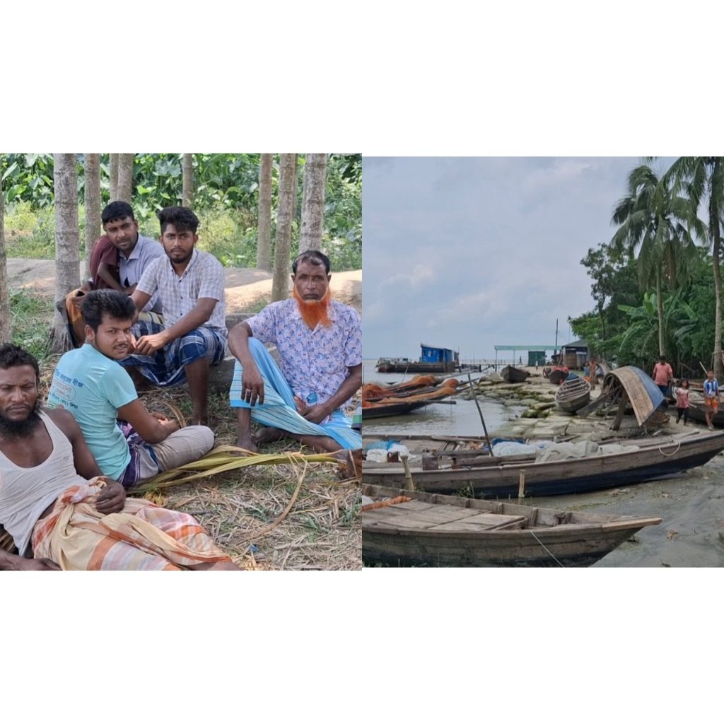 সহায়তার চাল পায়নি বাউফলে চন্দ্রদ্বীপের জেলেরা