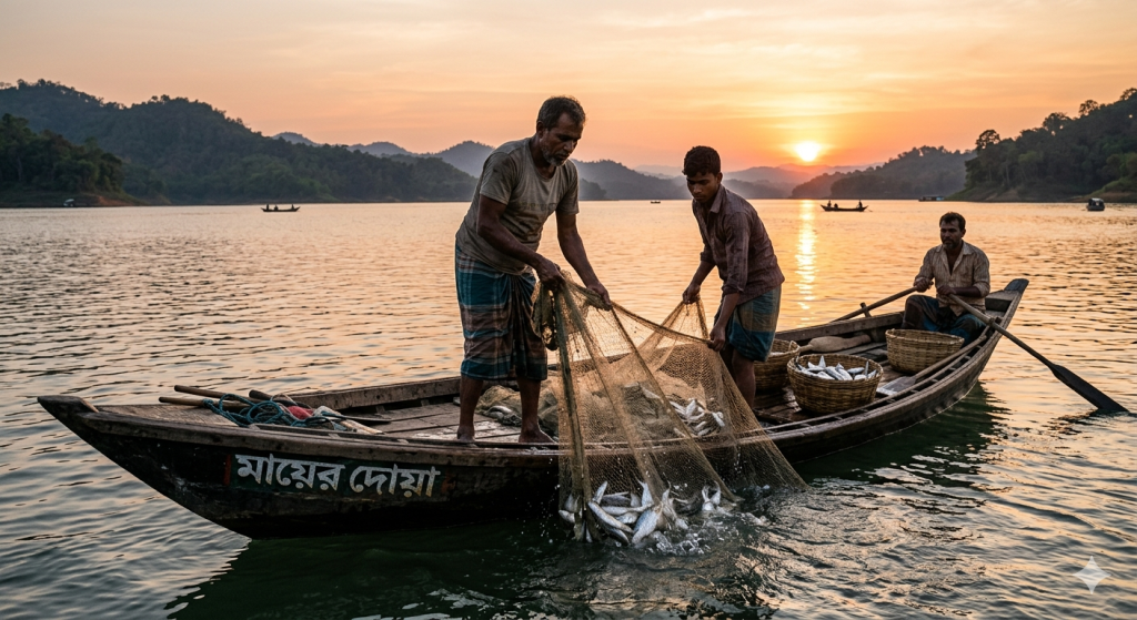 কাউখালীতে গলায় রশি দিয়ে জেলের আত্মহত্যা