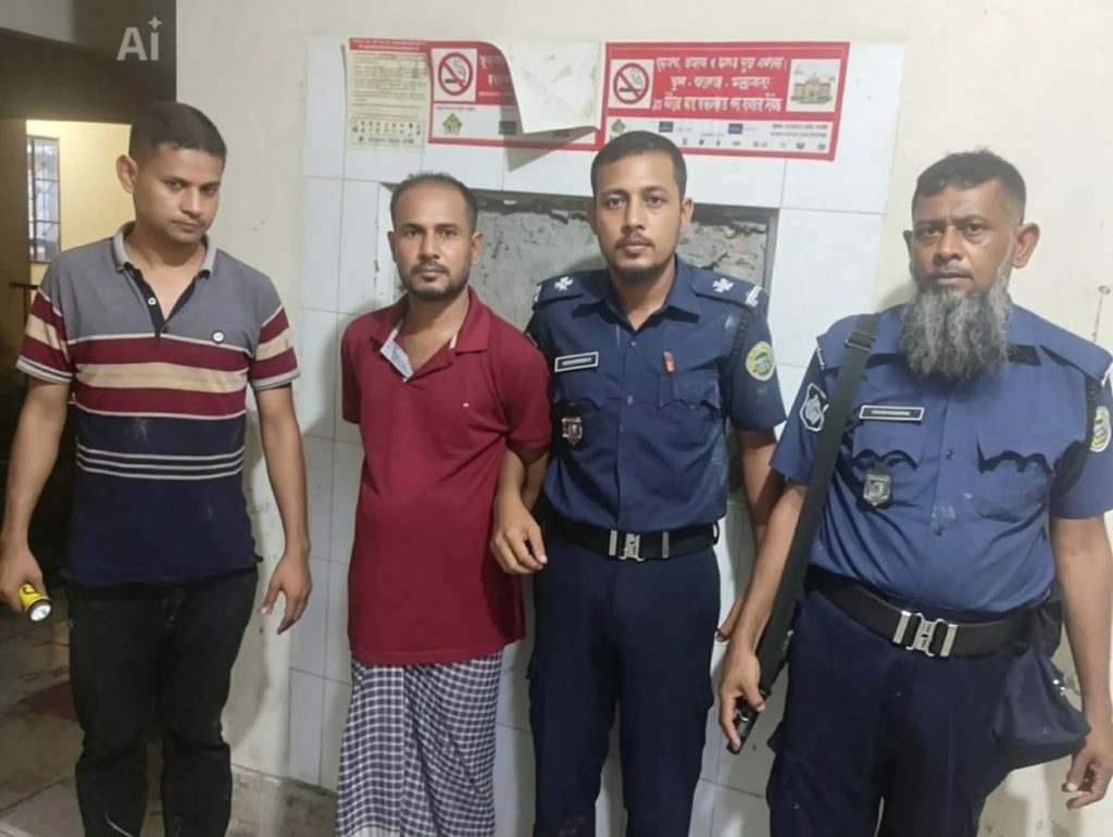 নলছিটিতে ফাঁসির দন্ডপ্রাপ্ত আসামি গ্রেপ্তার