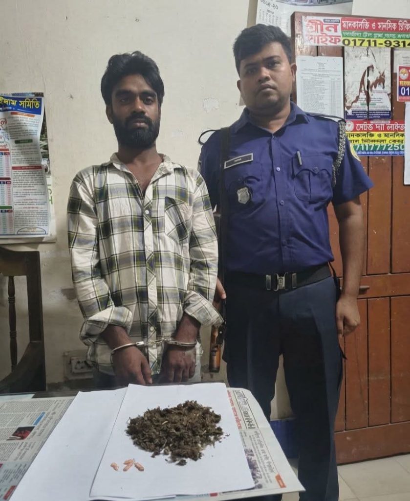 বানারীপাড়ায় ইয়াবা ও গাঁজাসহ মাদক কারবারি গ্রেফতার