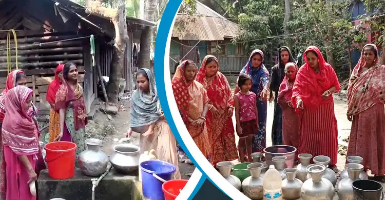 ওয়াটার ট্রিটমেন্টের অপেক্ষায় পৌরসভা, সুপেয় পানির অভাবে দিশাহারা পিরোজপুরের বাসিন্দারা
