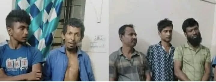 গলাচিপায় অভিনব কায়দায় সিঁধ কেটে চুরি: মূল হোতাসহ গ্রেফতার ৬