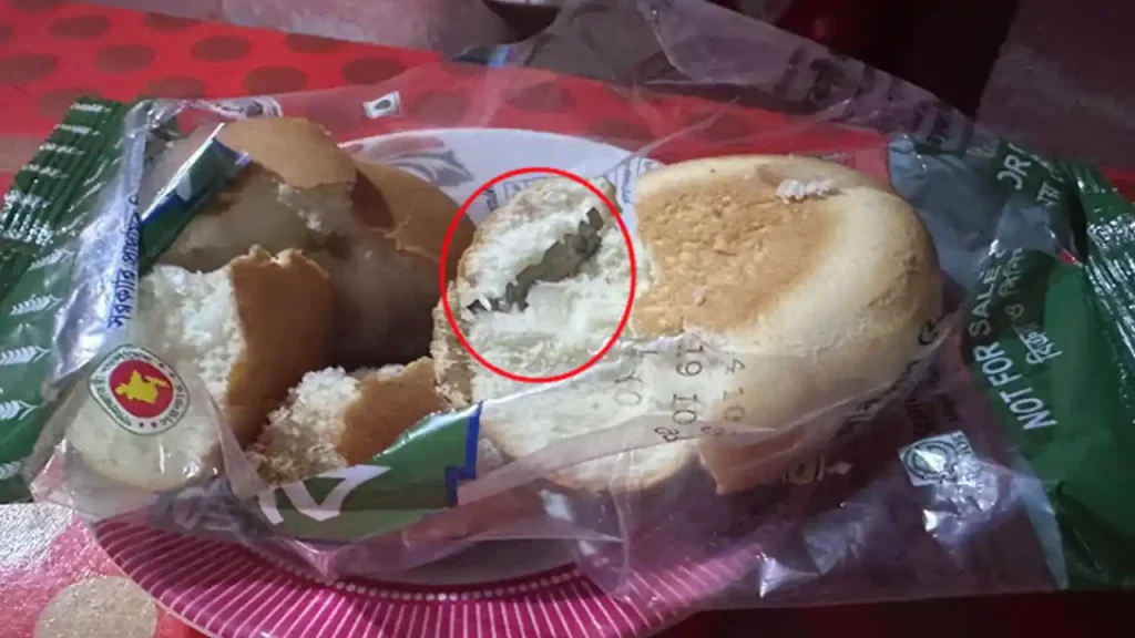 পটুয়াখালীতে টিফিনের রুটিতে ব্লেড পাওয়ার অভিযোগ পটুয়াখালীতে টিফিনের রুটিতে ব্লেড পাওয়ার অভিযোগ